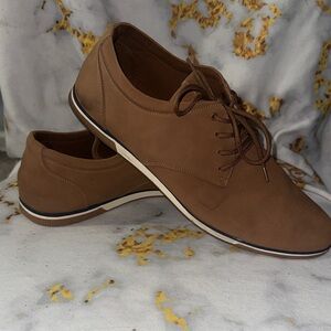 Aldo Brown Leather Oxfords for Men